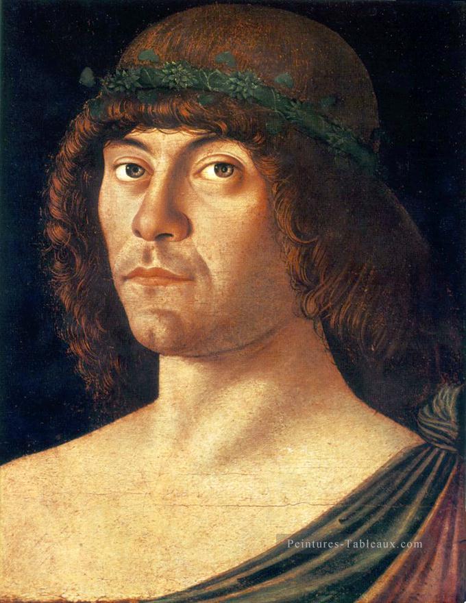 Portrait d’une Renaissance humaniste Giovanni Bellini Peintures à l'huile